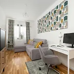 Spacious In With A Desk For Remote Work And A Balcony By Renters * Wrocław