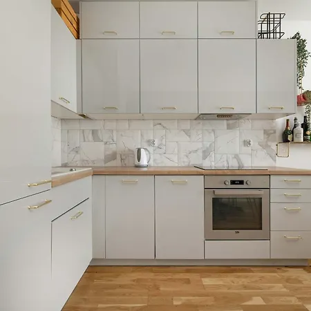 Apartman Spacious In With A Desk For Remote Work And A Balcony By Renters